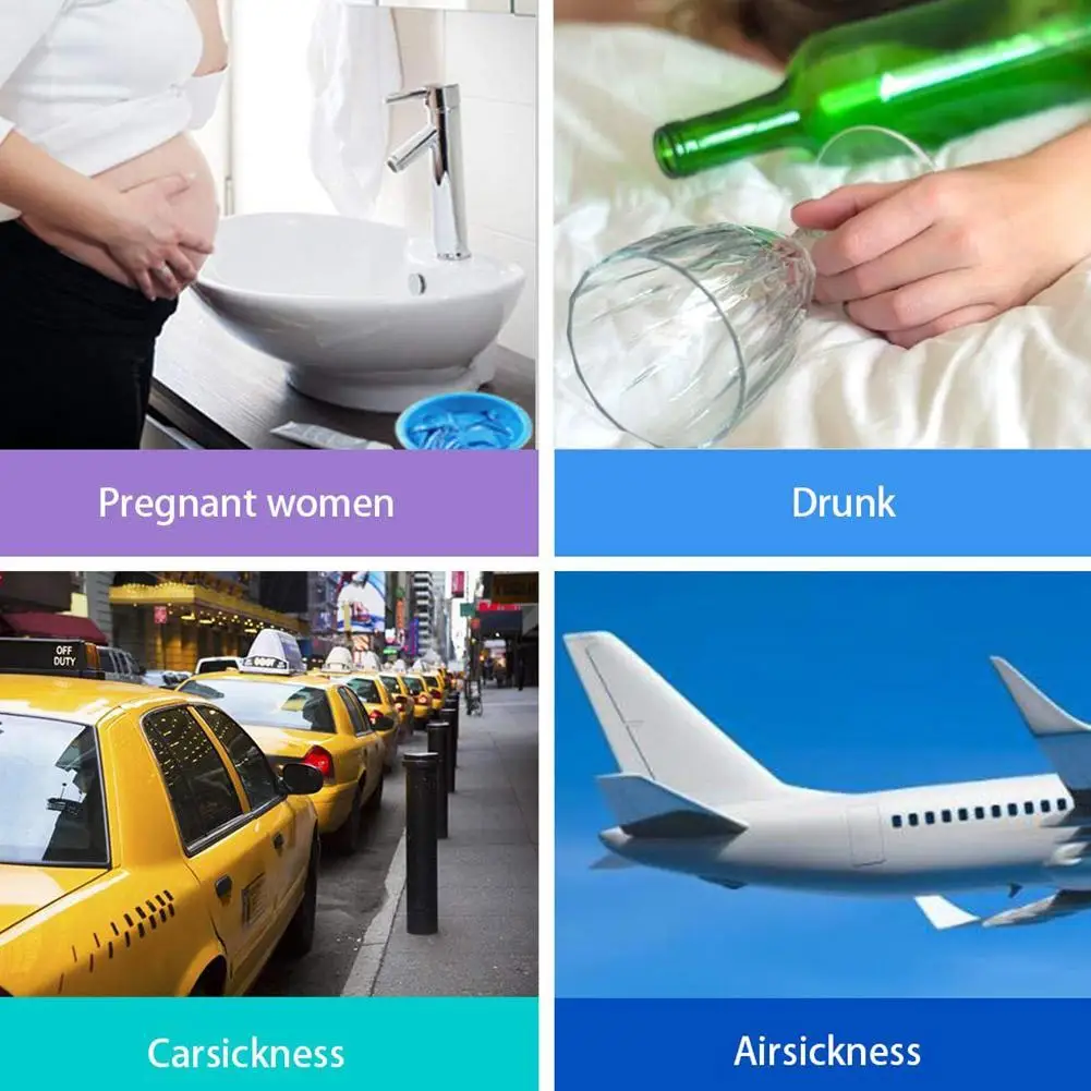 1000ML Disposable Vomit Bag Portable Disposable Travel Car Airplane Motion Sickness Nausea Pregnant Emergency Vomit Cleaning Bag