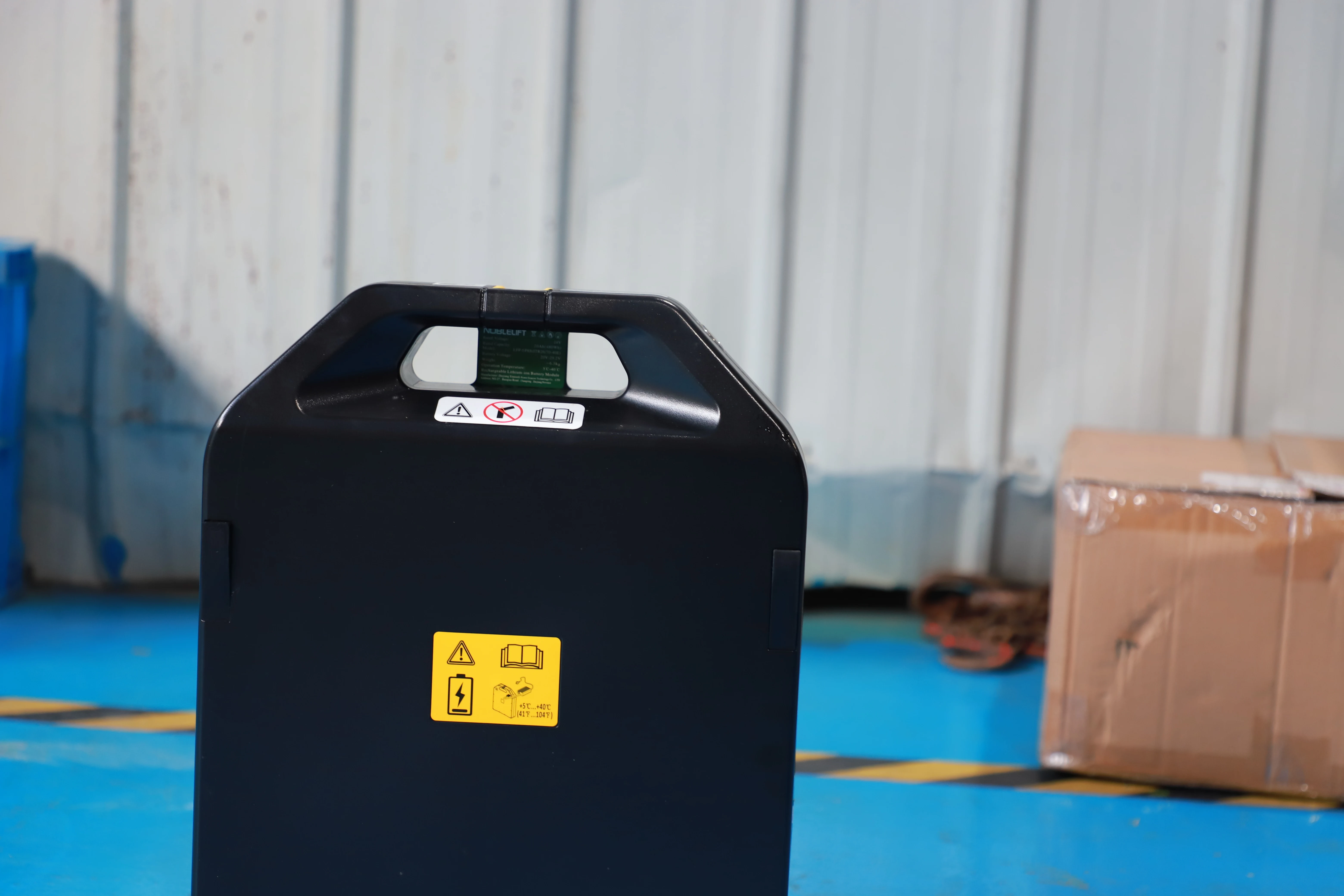Black 24V 20Ah 30Ah 50Ah 48V 20Ah Battery for NOBLELIFT ATOM PTE15Q-ALi-ion Electric Pallet Truck