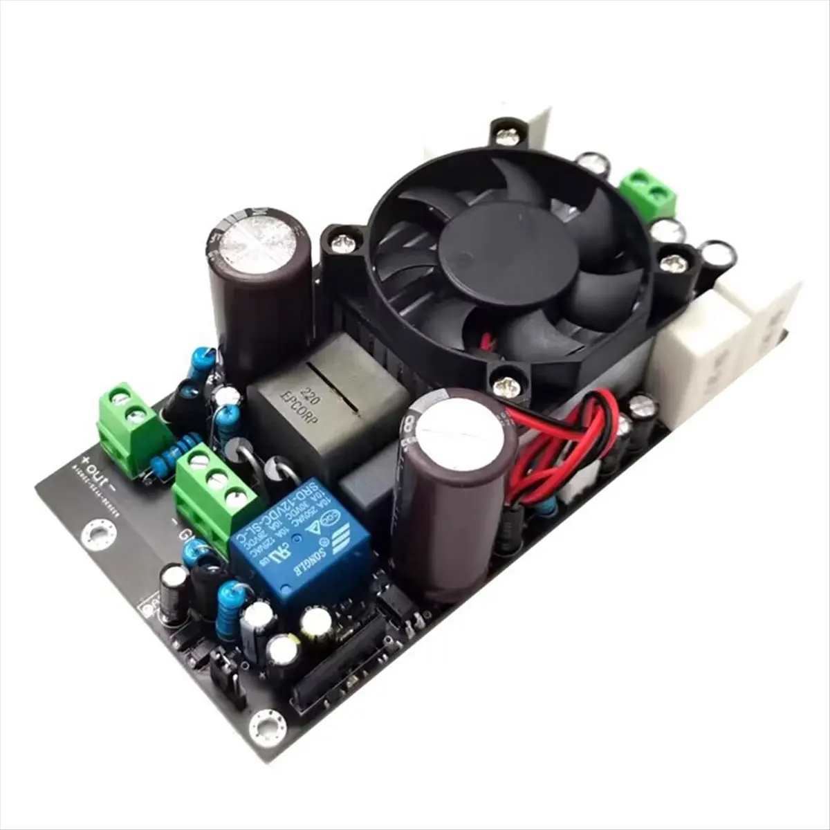 

Превосходный HIFI IRS2092S 1000 Вт, плата цифрового усилителя мощности класса D, плата полночастотного усилителя мощности для сабвуфера, 45 В-80 В постоянного тока