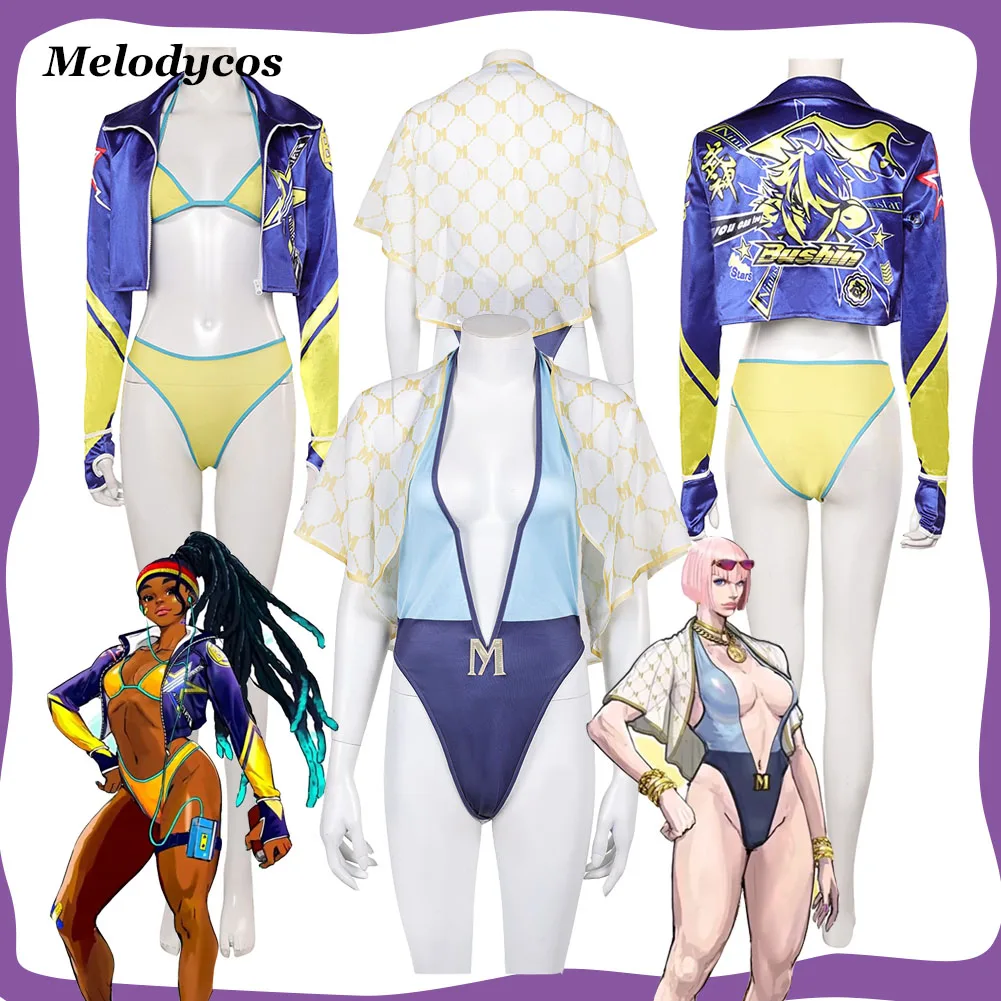 

Костюм для косплея Manon Kimberly, игровой купальник SF, купальный костюм для ролевых игр, одежда для взрослых женщин, фантазийный карнавальный костюм на Хэллоуин