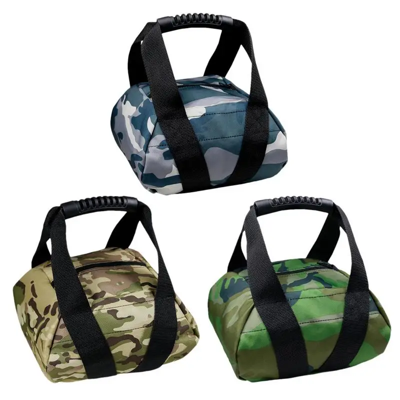 Weightlifting Training Sandbag Kettlebell Sandbag Adjustable Soft Canvas Heavy Duty Sand Bag Dumbbell For Home Fitness Equipment