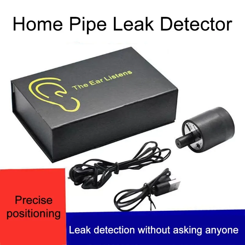 

Water Mains Leak Detector Underground Mains Leak Monitor Water Mains Leak Detector kit with Headphones for Indoor and Outdoor
