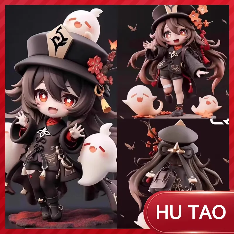 

Hu Tao Ganyu Character Anime Collection Doll Color Box Version Cute Girls Action Model Toy Gifts For Friends Birthday Ornaments