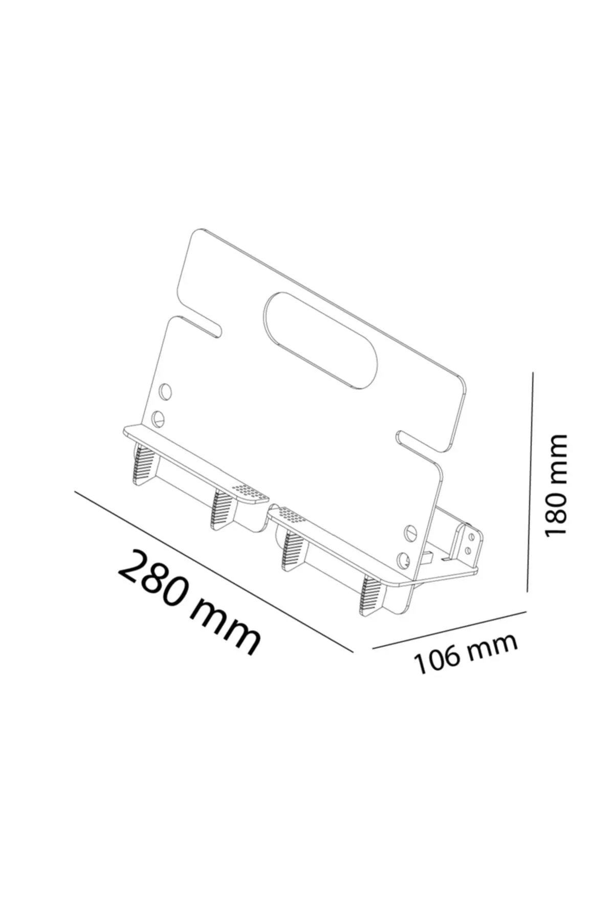 Voronexl Office Desktop Organizer Seti A4 Rak Surat-7 Warna