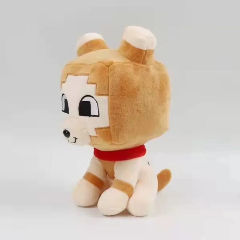 25 cm Bobicraft perro de peluche de juguete lindo personaje del juego perro de juguete suave Animal relleno juguetes para niños cumpleaños regalos de navidad