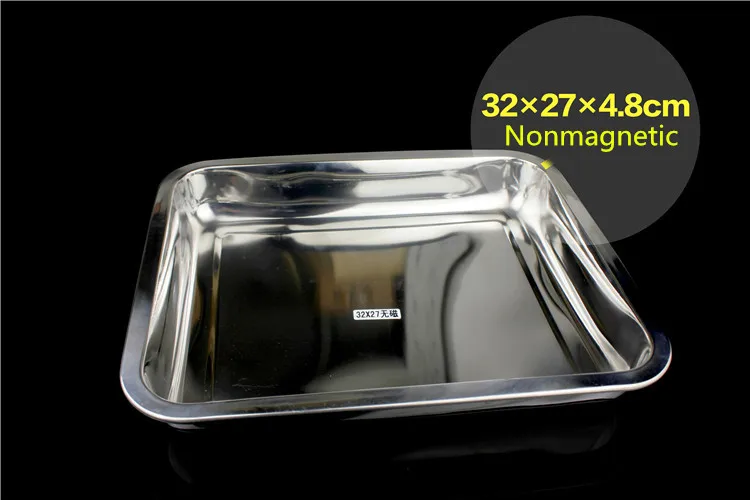 Medical Stainless Steel Pallet Dental Gynaecology Disinfection Disk Oral Operating Instruments Disk Operating Disk Change Disk