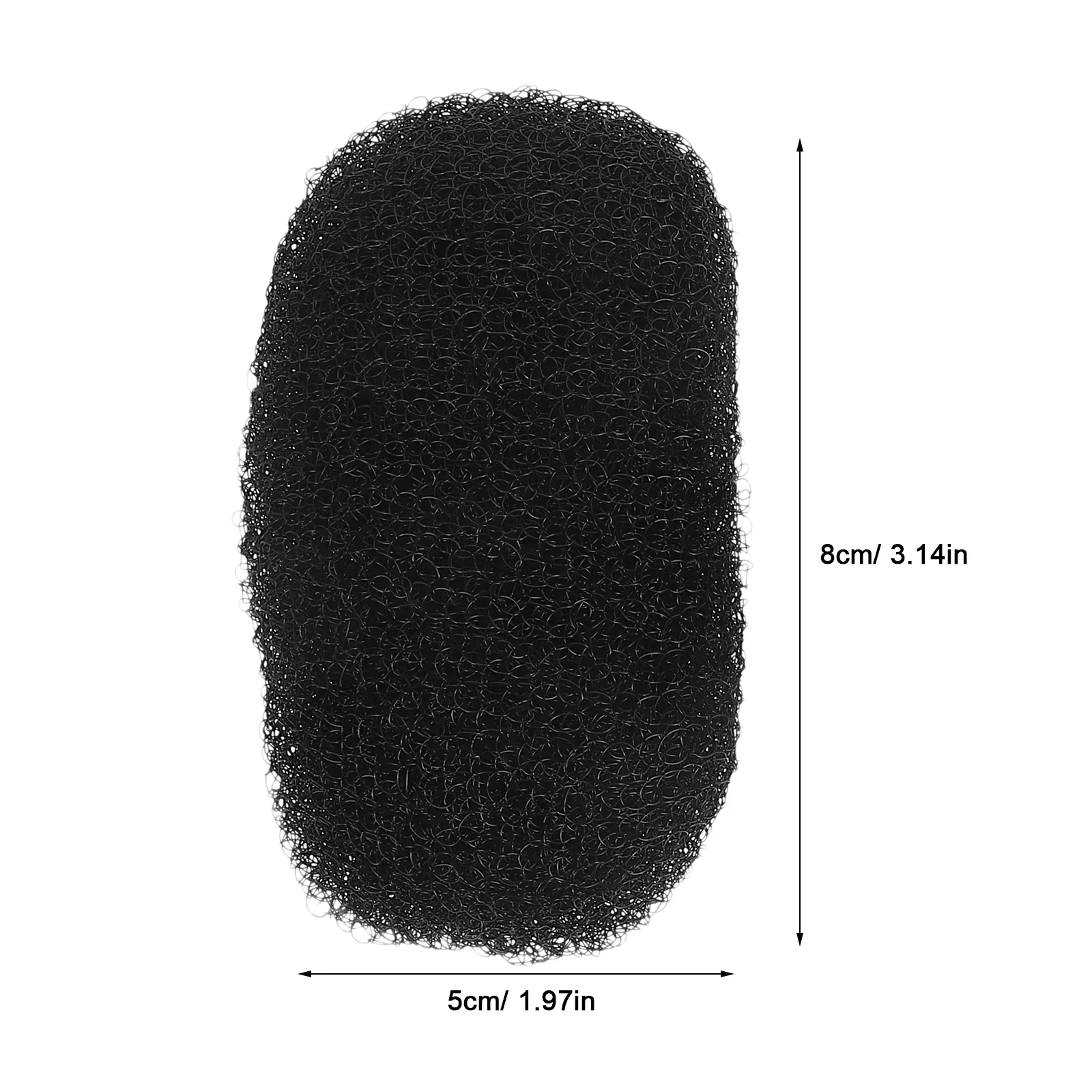 6 قطعة مشابك عثرة الشعر لزيادة حجم الشعر، وسادة تصفيف الشعر، أداة ملحقات الحشو بمشبك قاعدة مرتفع #4