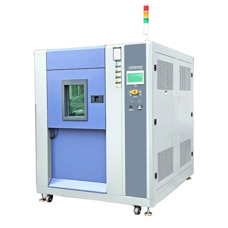 Three-box type over-normal temperature hot and cold impact test chamber, three-box type high and low impact test chamber