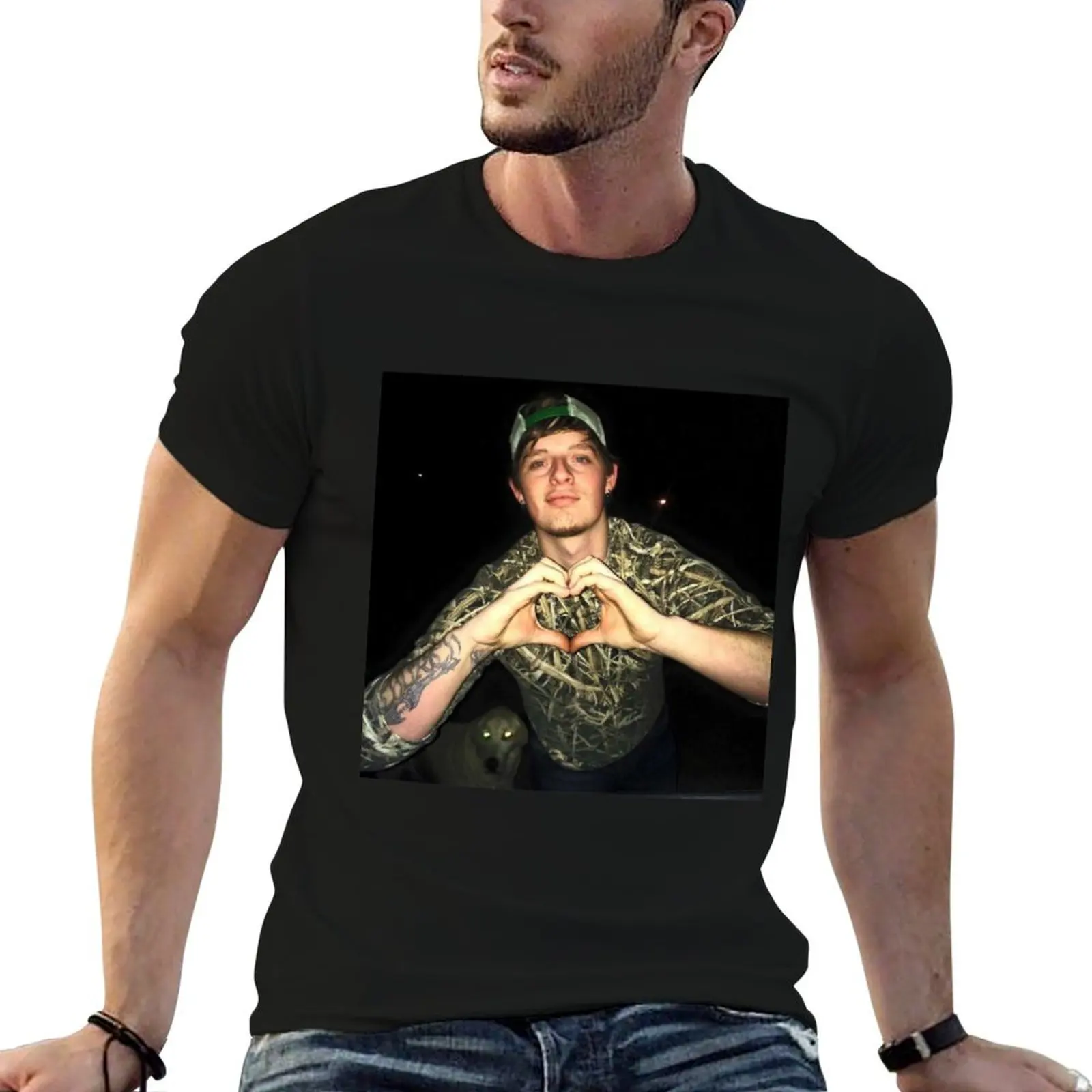 

Ryan Upchurch 2 T-Shirt customizeds man clothes vintage graphic tee boys whites heavyweight t shirts for men