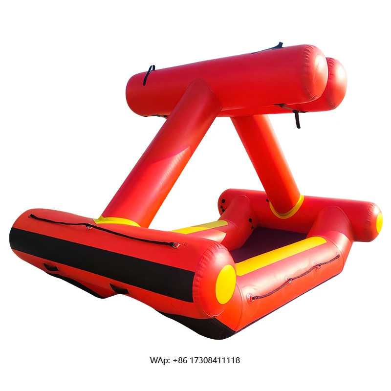 Aufblasbares selbstaufziehendes Boot, Notfall-Wasserrettung, Lebensfloß, Rettungsboot, 4–8 Personen, 261 km/h, 60 PS, WS-028