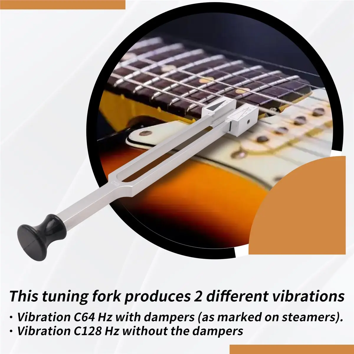 A38M Tunning Fork C 128 Hz / C 64 Hz According to Ryder-Seiffer 2 Function Diagnostic
