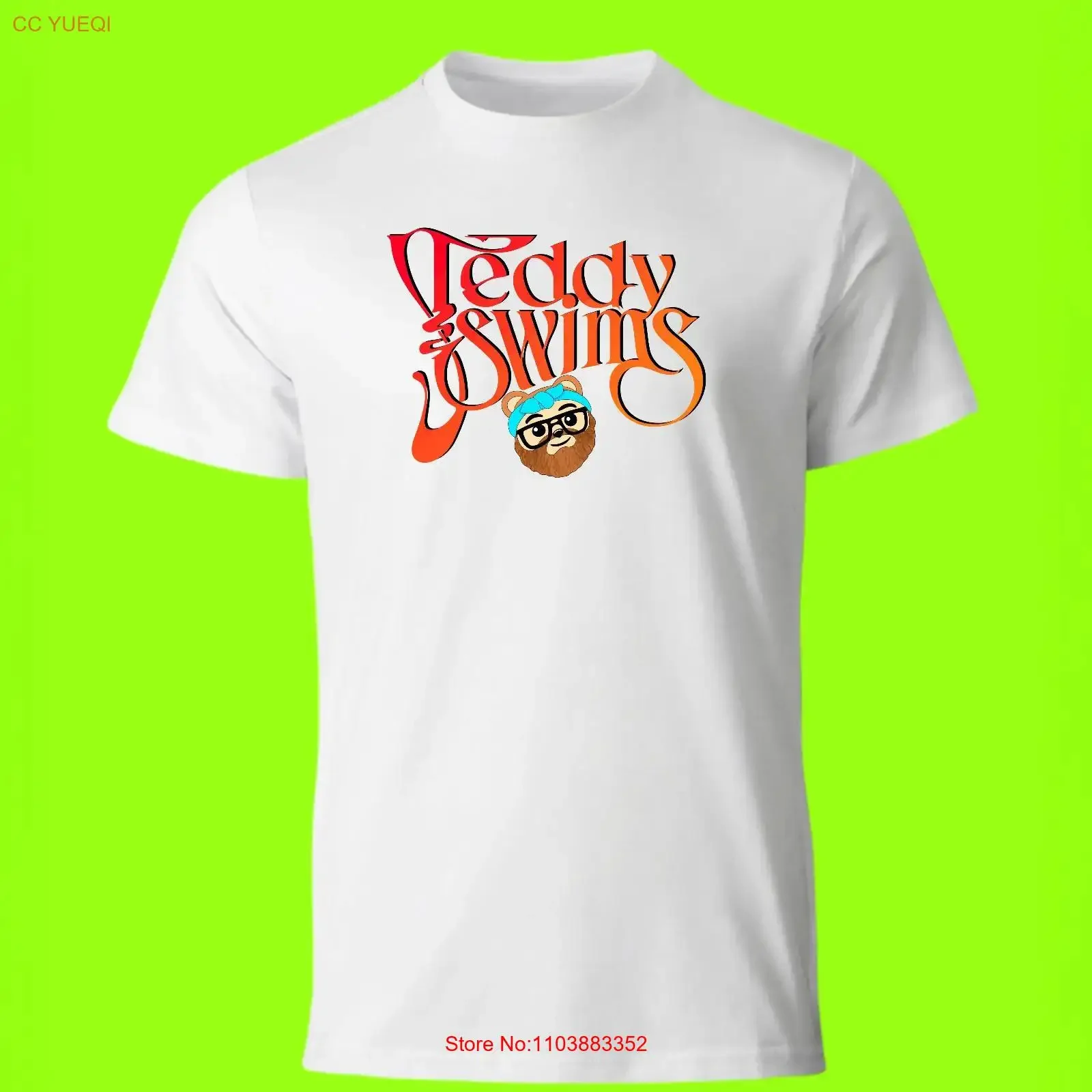 T-shirt Teddy Swims R.B. Soul Metal Country Pop Artist Band pour Adultes et Enfants, style vintage délavé, polyvalent, élégant, unisexe, respirant