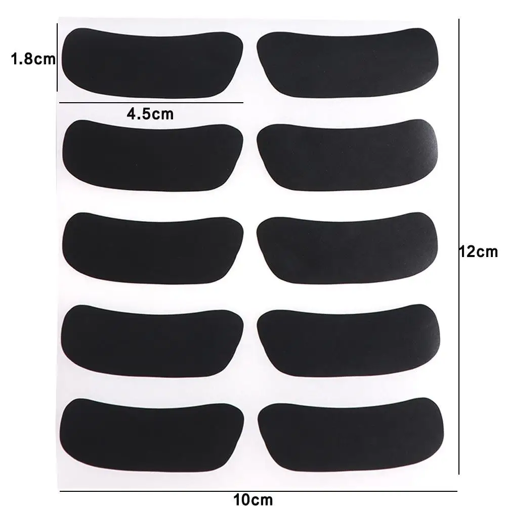 Adults Kids Face Eye Strips Sports Football Strips Adhesive Baseball Eye Stickers Under Eye PVC Eyeblack Sticker Softball