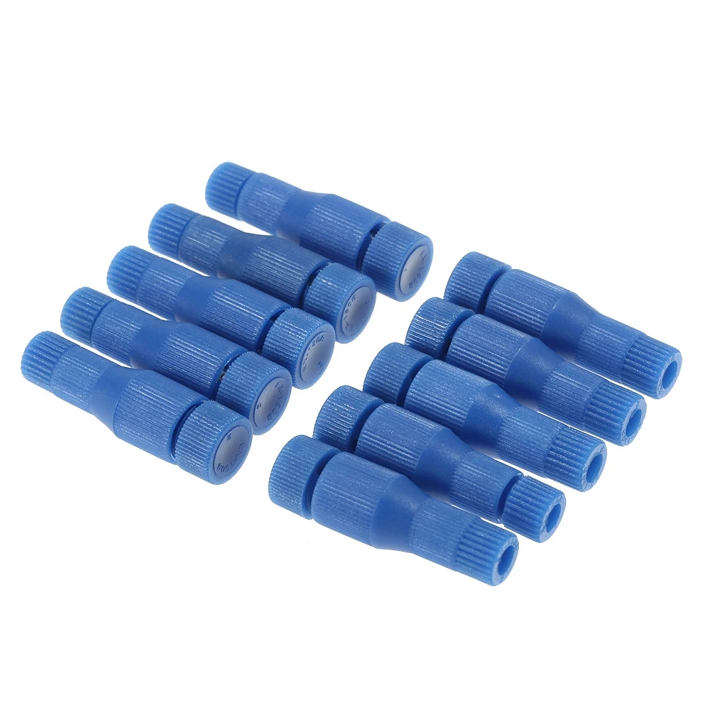 10-conectores-rapidos-605-6-azuis-para-fio-de-16-18-awg-conectores-terminais-eletricos