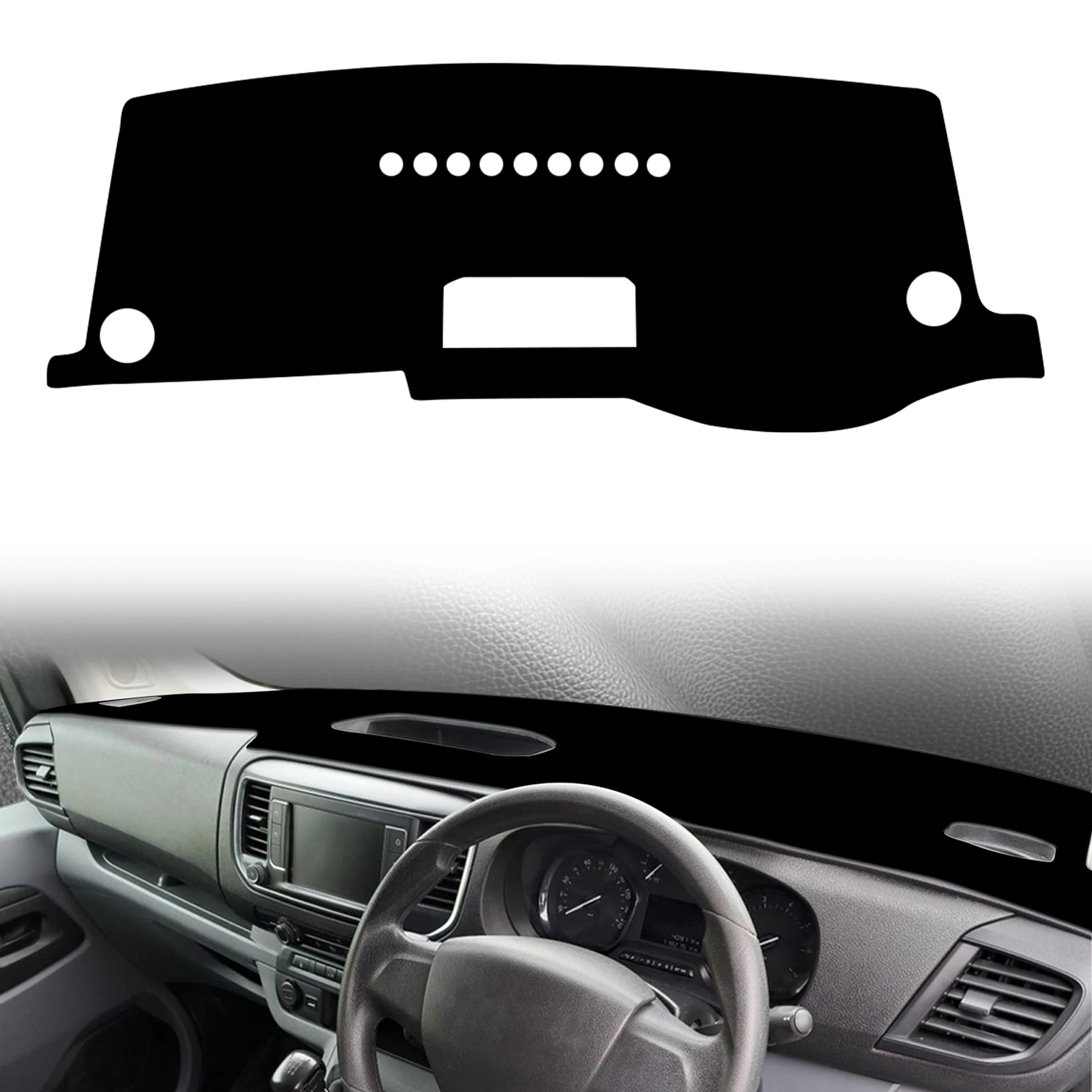 

for Citroen Dispatch Jumpy SpaceTourer Custom Fit Dashboard Cover Sunshade Dash Mat Anti‑Slip Dashmat Protector Pad Accessories
