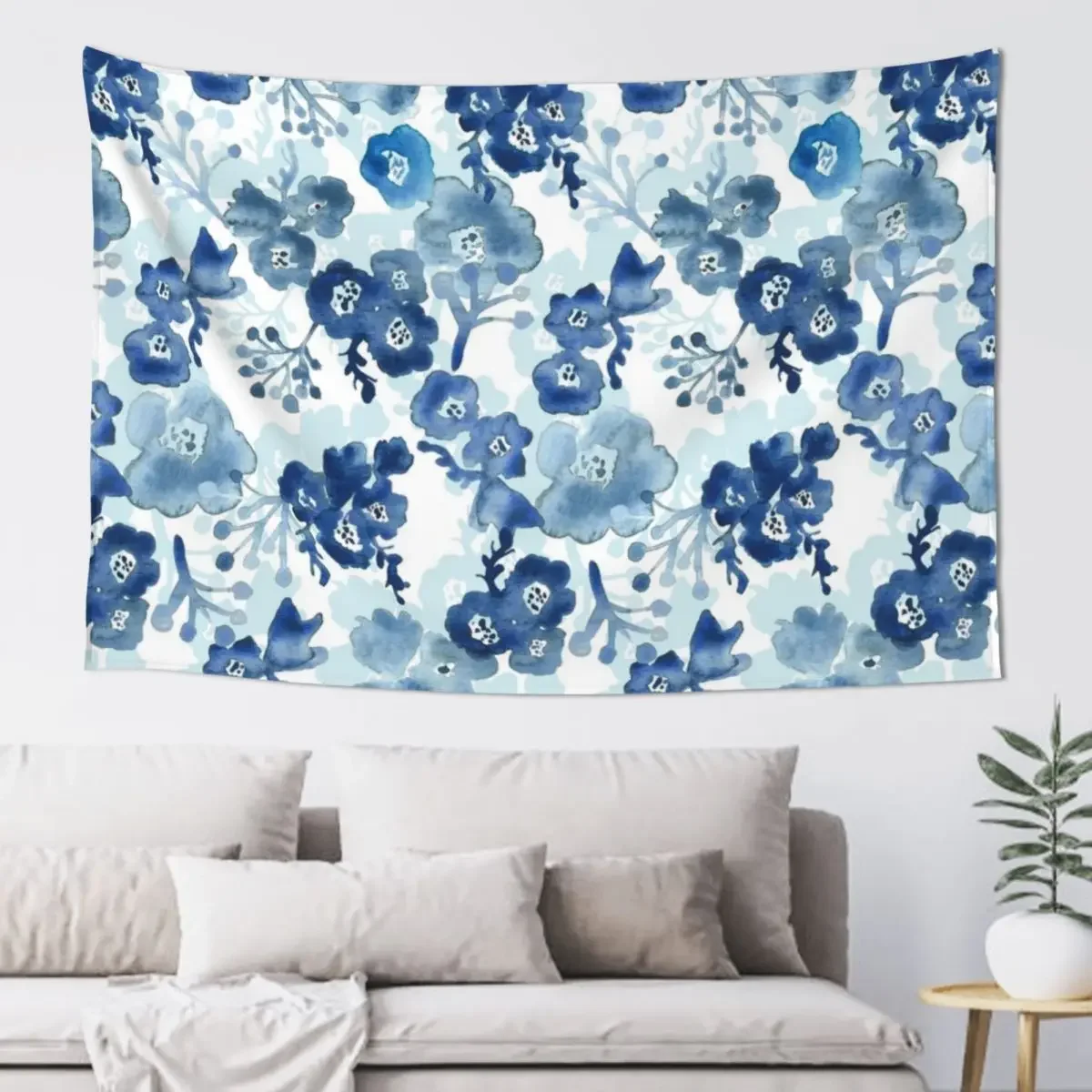 

Blooms of Ink Tapestry Room Decorations Aesthetics Room Ornaments Bedroom Decoration Tapestry