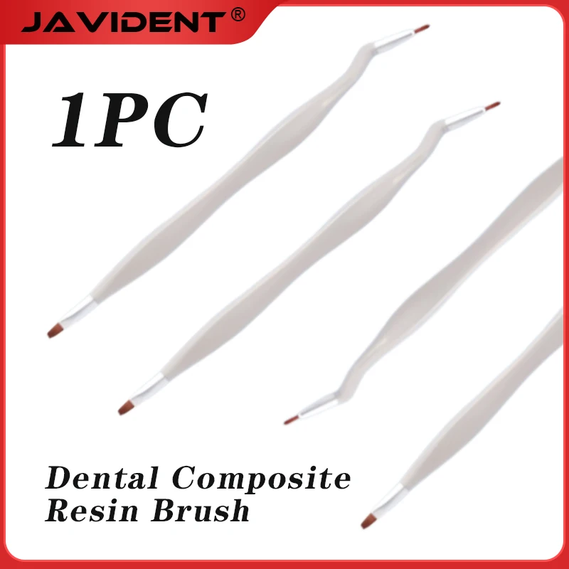 1Set Dental Resin Modeling Pen, Porcelain Application Pen, Clinical Restorative Tools for Dental Structures, Dental Brushes