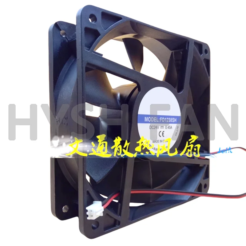 New FD1238SH DC24V 0.45A Inverter 12CM 12038 Fan