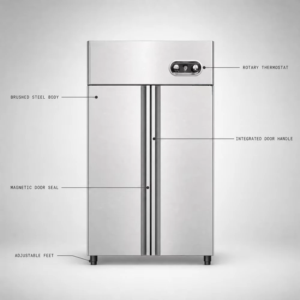 Commercial Kitchen Sterilizer Single Double-door Type Hot Air Circulation Function Large Capacity High-temperature Disinfection