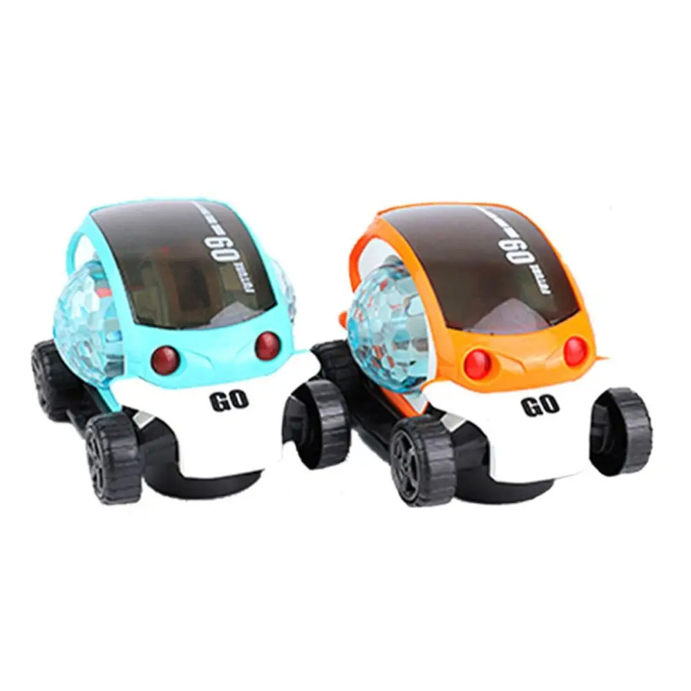 Automatic Special 3D Rotating Car Lights Music Luminous Music Car Toy Cartoon Glowing Electric Vehicle Toys Children Toy