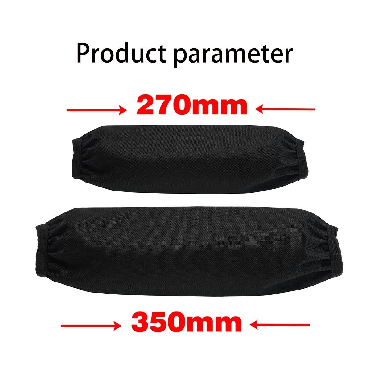 Motorcycle Universal 27cm 35cm Rear Shock Absorber Suspension Protector Cover For Quad ATV KFX 400 Yamaha YFZ 450 Suzuki LTZ400