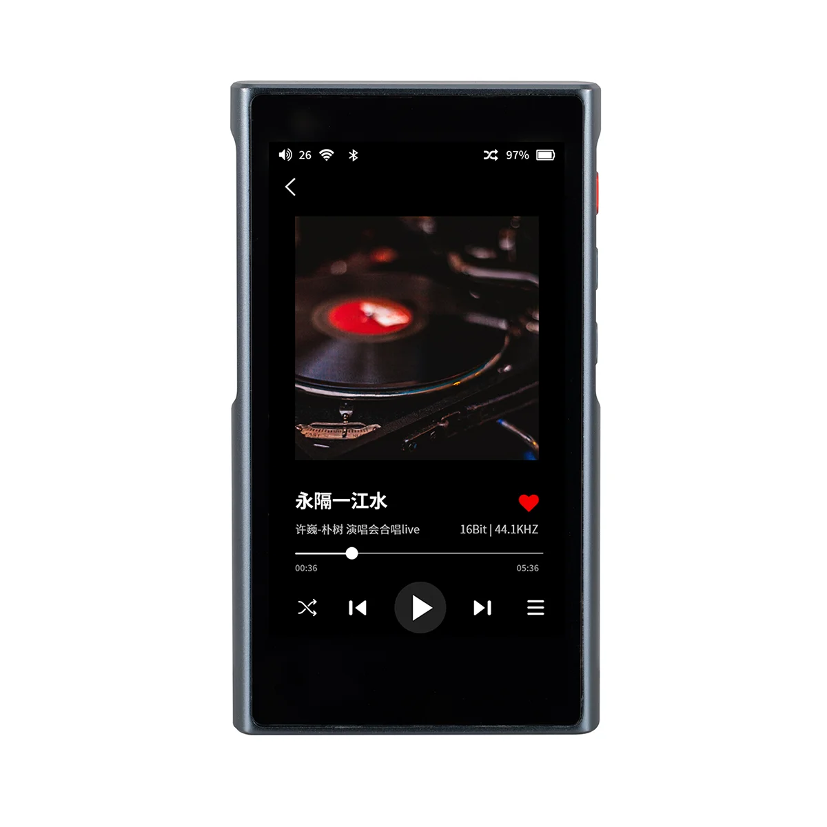 XDUOO X5 HiFi 음악 무손실 휴대용 플레이어 듀얼 CS43131 칩 DAC USB Bluetooth 4.2 헤드폰 앰프 4.4mm 밸런스드 잭