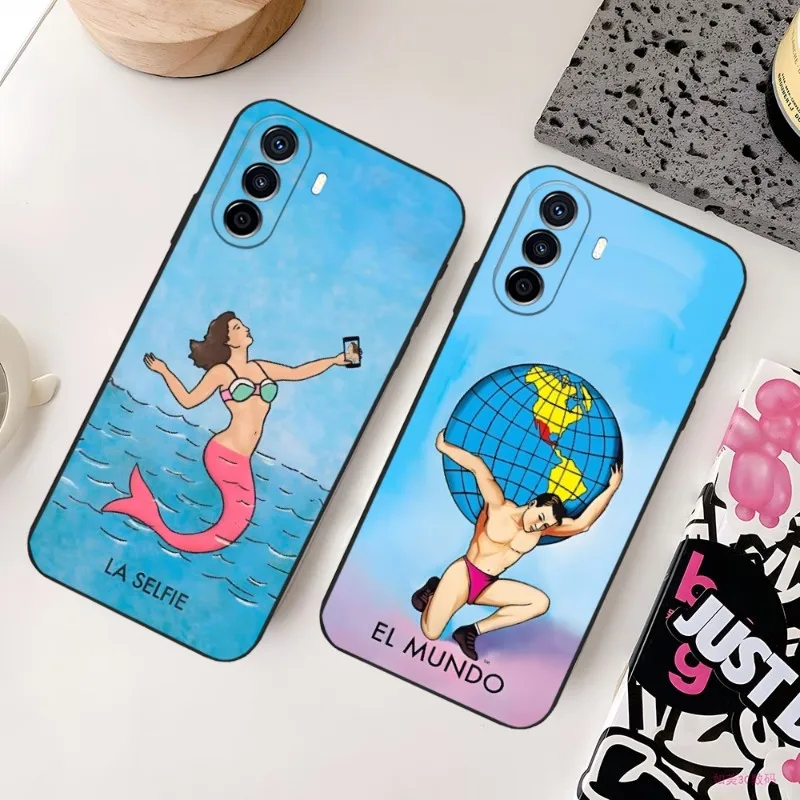 Mexican Bingo Loteria Phone Case For Honor 60 X20 X9 30 10 Pro 20i 70 50 SE V9 X30 V40 V30 V20 X10 Max Cover