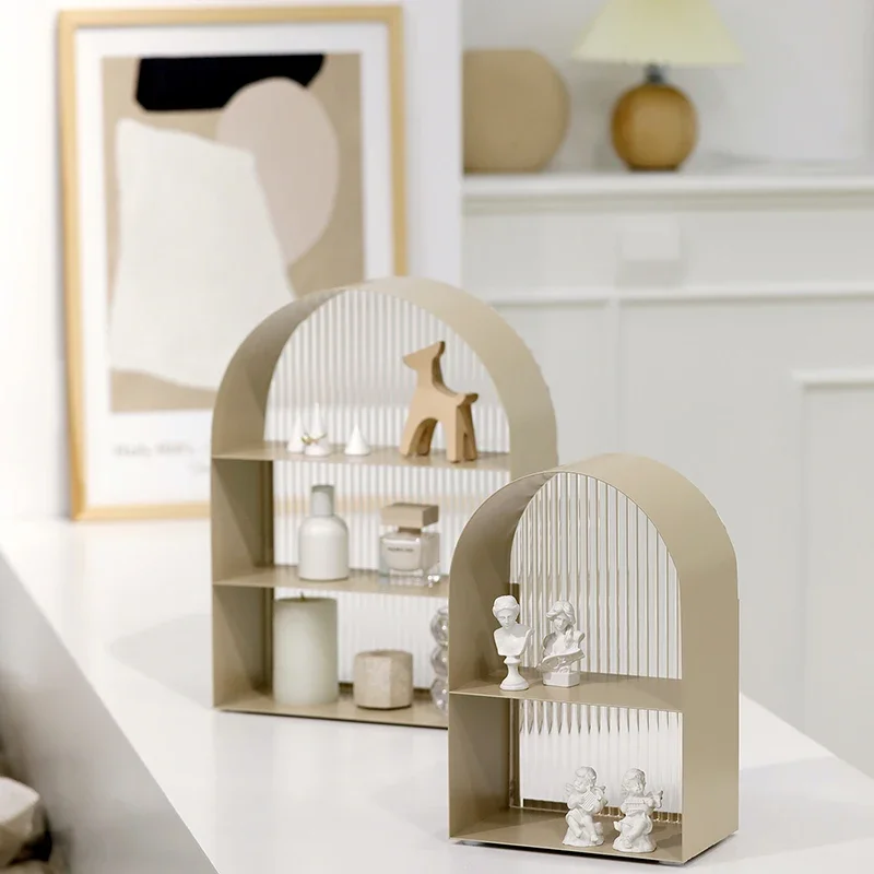 ins style perfume rack arched cosmetic storage