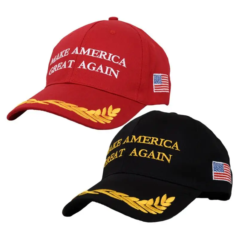 New Donald Trump 2024 Cap USA Baseball Caps Large Size MAGA President Hat Embroidery Wholesale Drop Shipping Hats