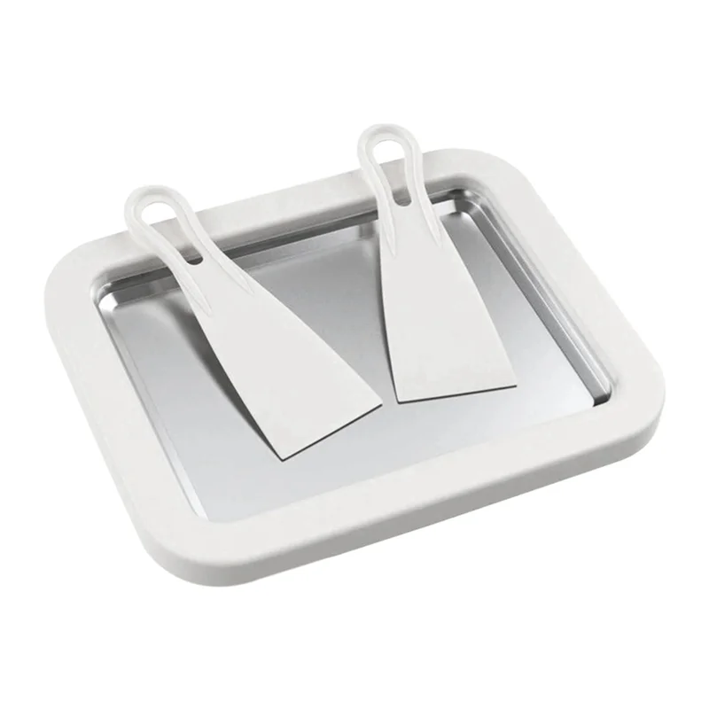 

Форма для мороженого с 2 лопатками, для приготовления йогурта и мороженого своими руками, многофункциональная, для холодных и жареных блюд - A54Q