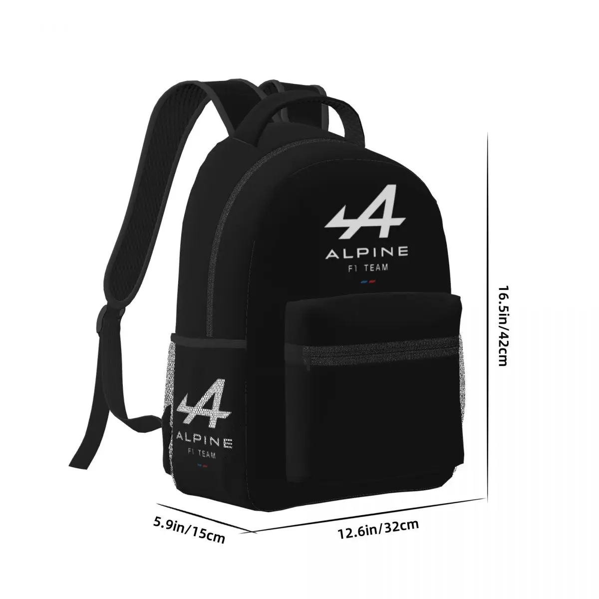 Terrific Alpine F1 Backpack for Men Women Fashion High School Hiking Travel Daypack College Shoulder Bag Outdoor 17in