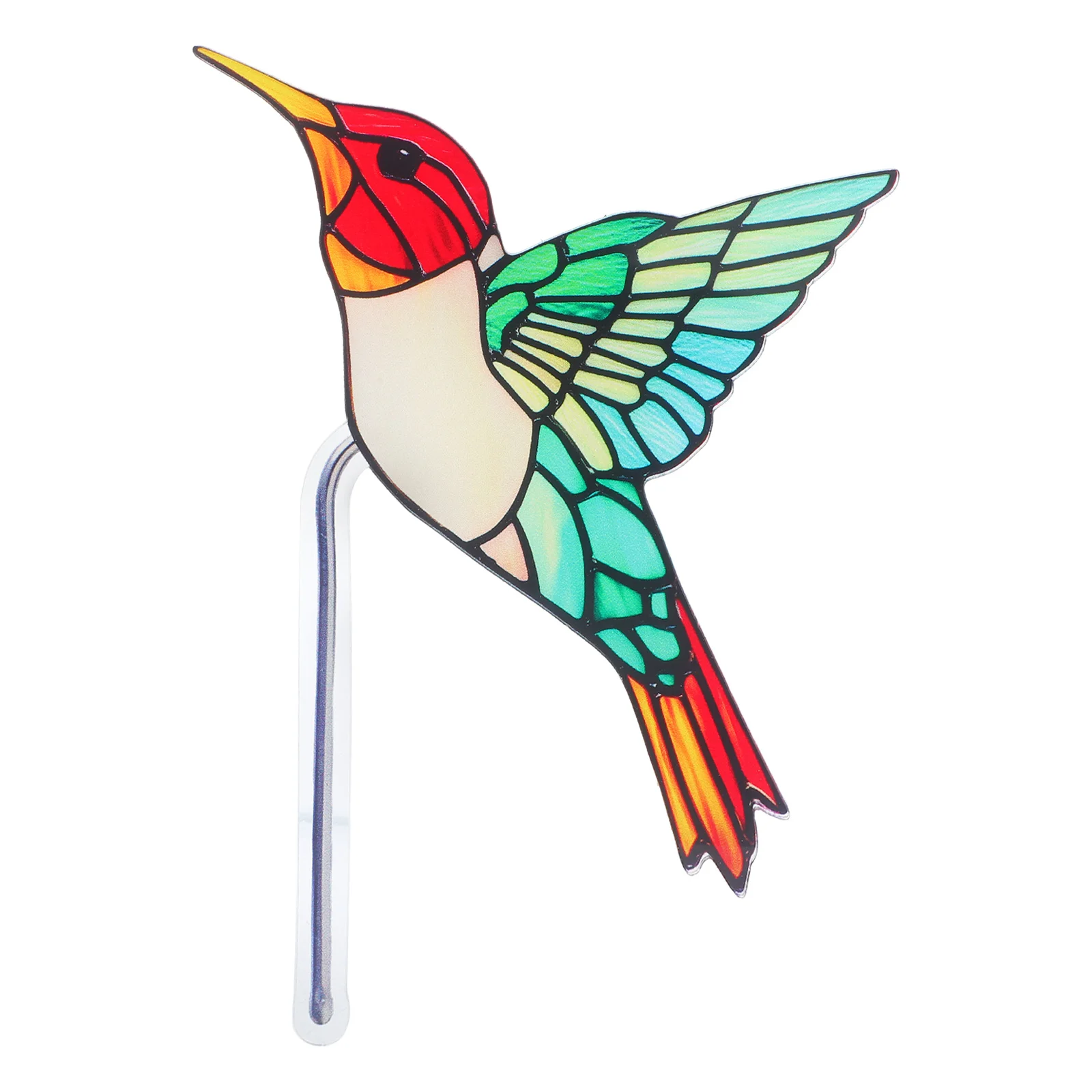 Colibri Acchiappasole Ornamenti Vaso di fiori Decorazione Ciondolo per simpatici piccoli animali Piante Decorazioni per uccelli da giardino