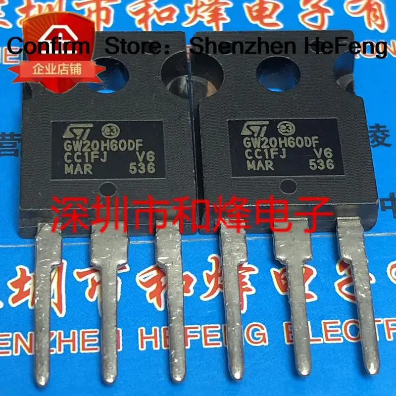 5PCS-10PCS GW20H60DF STGW20H60DF TO-247 600V 20A NEW AND ORIGINAL Fast Shipping Quality