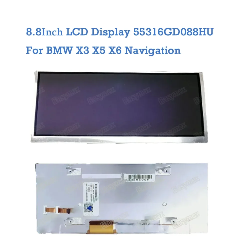 

8.8 inch 55316GD088HU Display for BMW X3 X5 X6 CID CIC OPTREX Navigation GPS Display Screen Replacement