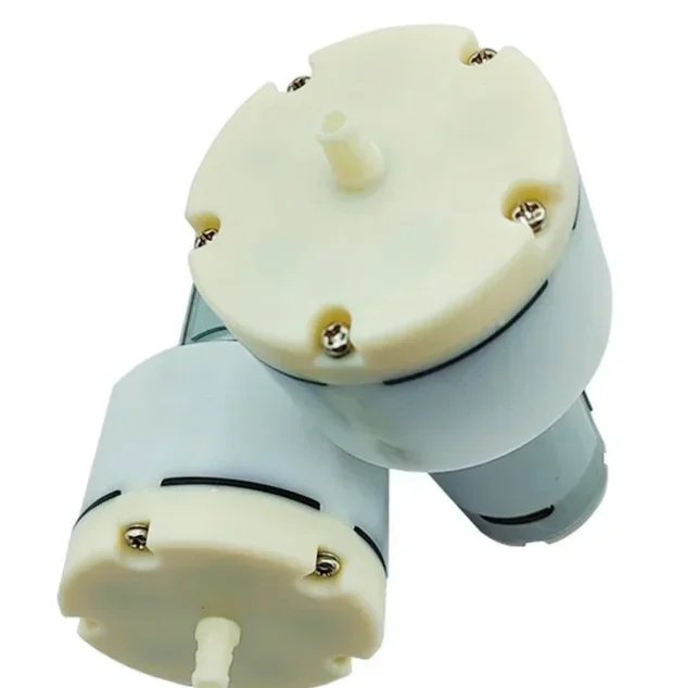 Large Flow High Pressure Mini 555 Vacuum Air Pump, Negative Pressure Suction Diaphragm Pump for DIY Packer Inflator