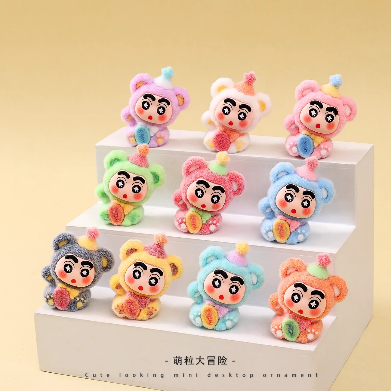 

10pcs/Set Anime Crayon Shin-chan Mini Figurine Toy Lucky Serise Collectible Model Doll Fans Gift