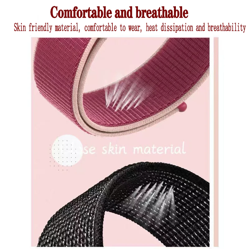 Nylon loop Strap For Xiaomi Watch S1 Active S2 42/46MM Wristband Ultra-thin Breathable Bracelets For Mi Watch Color 2 Sport band