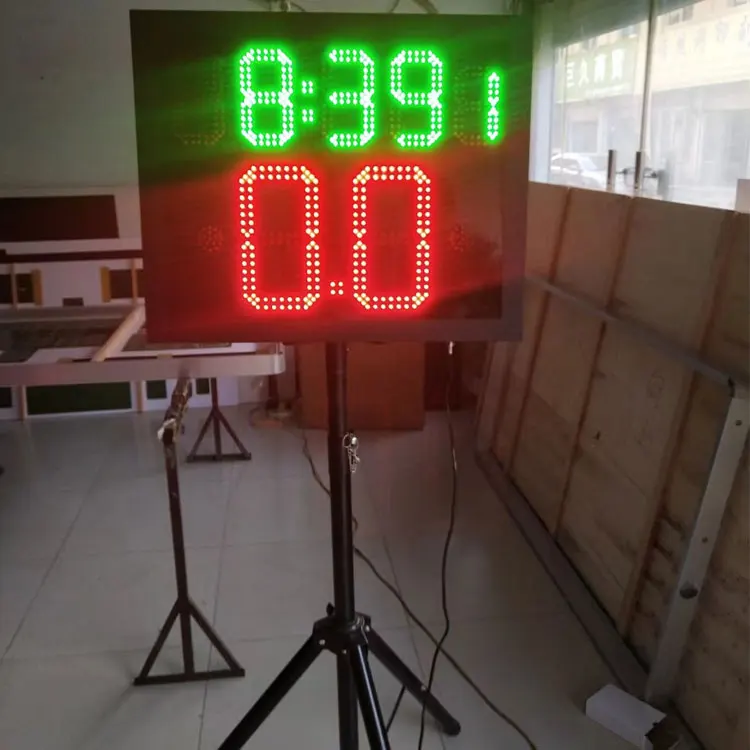 Wireless controller 5-bit 24-second timer Single-sided basketball 24-second shooting clock