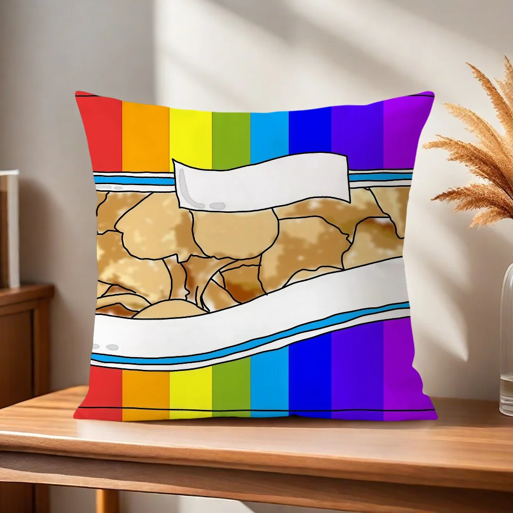 Retro-Chips-Kissenbezug für Zuhause, Sofa, Wohnzimmer, Büro, Café, Auto – Detail 6