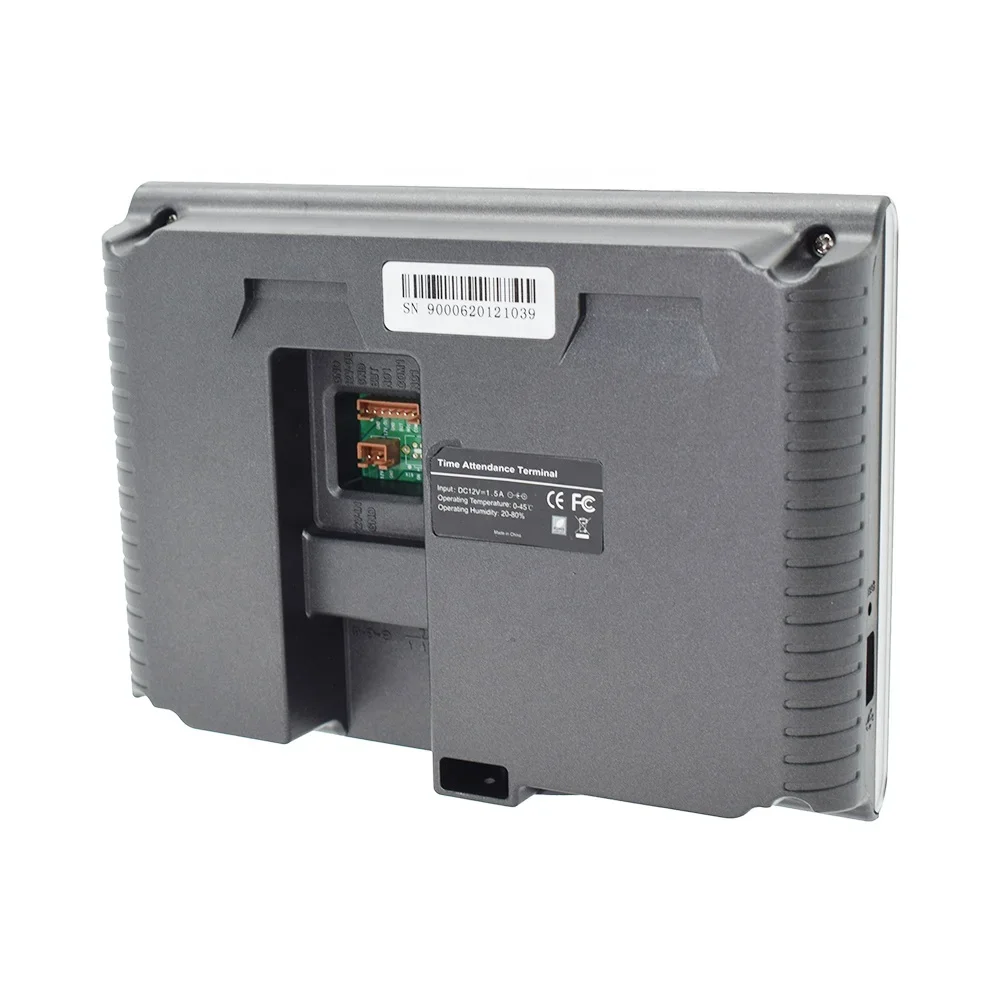 007 ZK K40 Linux System TCP IP USB SSR Биометрическое посещаемость по отпечаткам пальцев со встроенной батареей