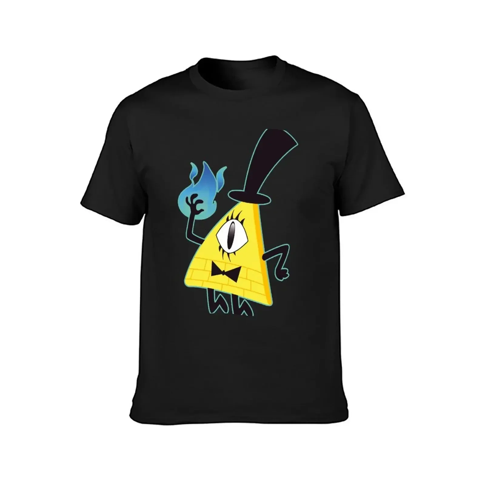 Bill Cipher T-Shirt korean fashion oversized blanks Blouse  t shirts for men