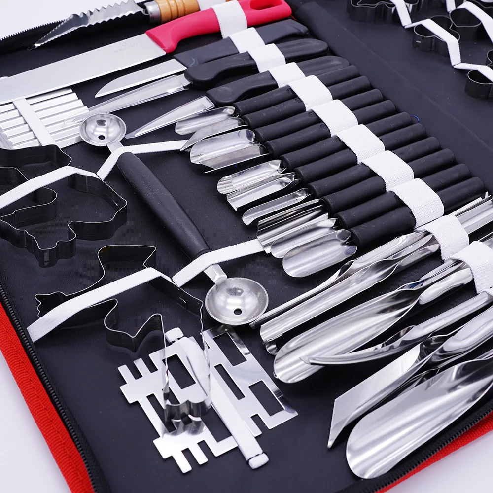 Chef Kitchen Food Carving Knife Starter Set Fruit Carving Knife Tools Professional Carving Knife Full Set Of Special