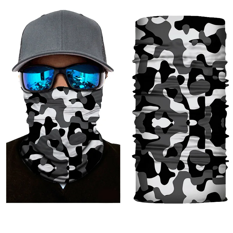 Braga Cuello Bandana Balaclava Foulard Moto Muslim Wrap Scarf Men Scarves Shemagh Military Tactical Mask Women Neck Gaiter