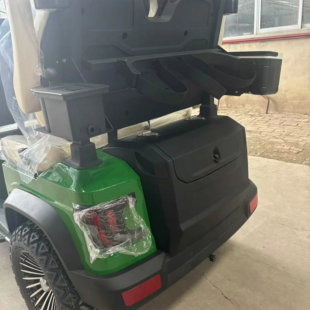 مصنع الصانع 60 فولت عربة جولف صغيرة الطاقة الجديدة الشارع القانوني 72 فولت بطارية ليثيوم على الطرق الوعرة مركبة 4 مقاعد عربة جولف كهربائية