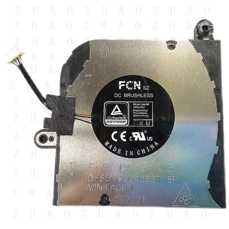

L+ For Dell Latitude 5420 Laptop Fan 0HX40M HX40M