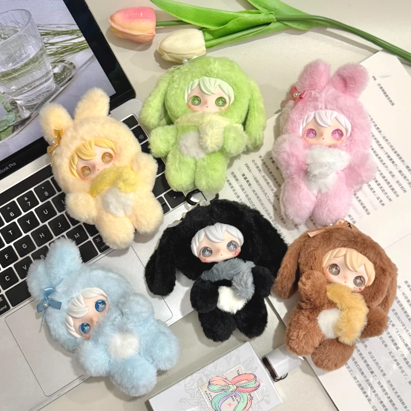 

Shyshy блестящий маленький кролик серии слепая коробка игрушки виниловая плюшевая подвеска кукла-сюрприз тайна коробка настольное украшение подарок для девочек