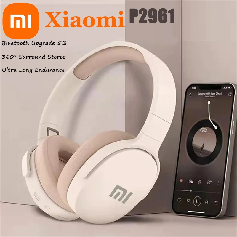 Xiaomi Wireless Bluetooth 5.3 Headphones P2961 Original Earphone For Samsung Iphone Stereo Hifi Headset Game Earbuds With Mic