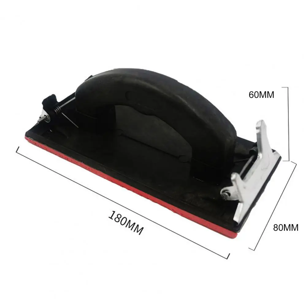 Comodo supporto per carta vetrata supporto per carta vetrata stabile in plastica antiscivolo pratico telaio in carta abrasiva per la lavorazione del legno