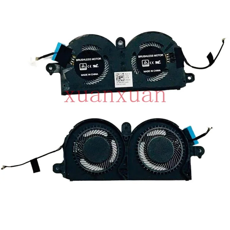 0980WH Original New CPU Cooling Fan for DELL XPS13 9370 9380 7390 PNWJR WCX2D