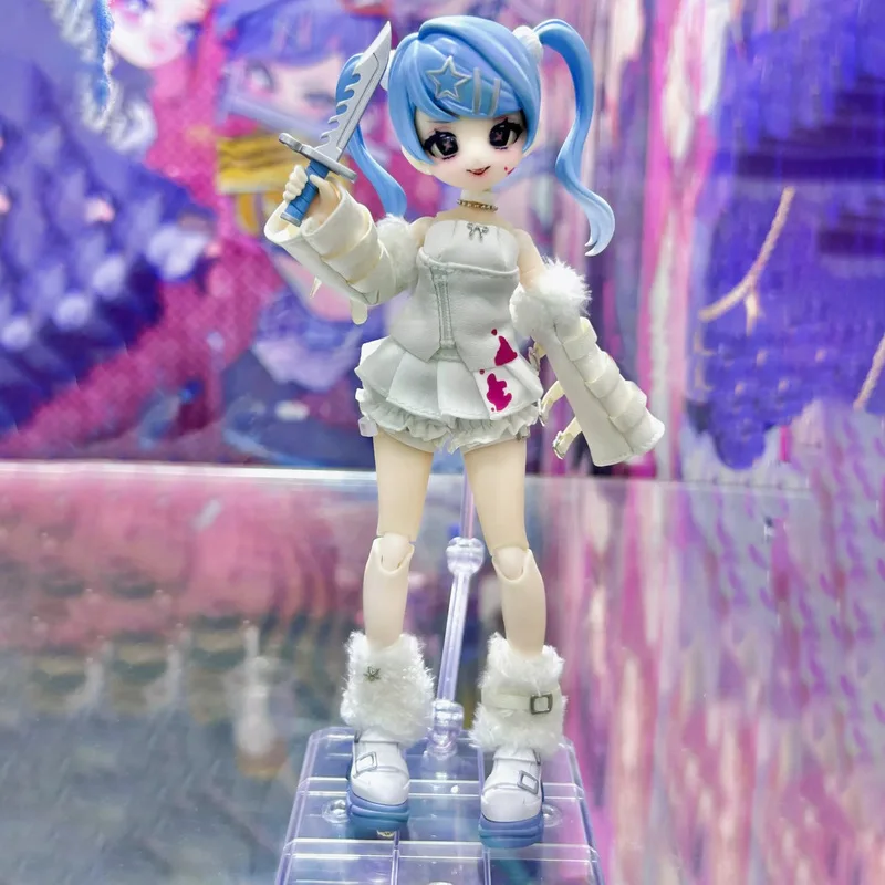 

New Double sided Killer Series MJD Blind Box Mobile Doll BJD Toy Trendy Play Doll Handmade Ornament Gift